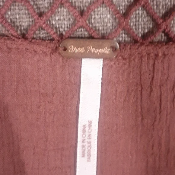 Free people women's pullover  blouse top size S/P - Picture 14 of 16